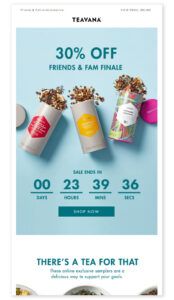 email promozionali countdown mailup 174x300