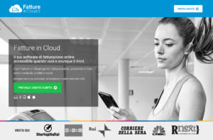 fatture in cloud landing page mailup 300x197