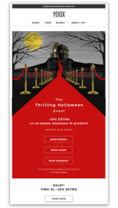 yoox halloween mailup 170x300